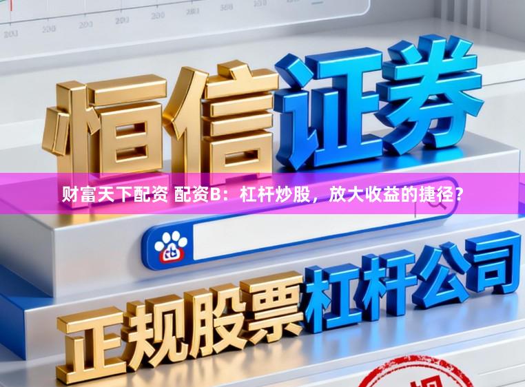 财富天下配资 配资B：杠杆炒股，放大收益的捷径？