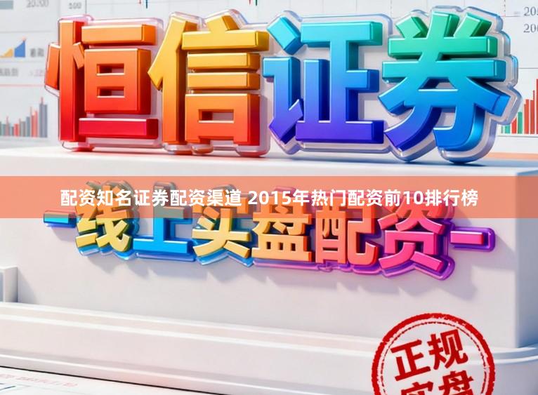配资知名证券配资渠道 2015年热门配资前10排行榜